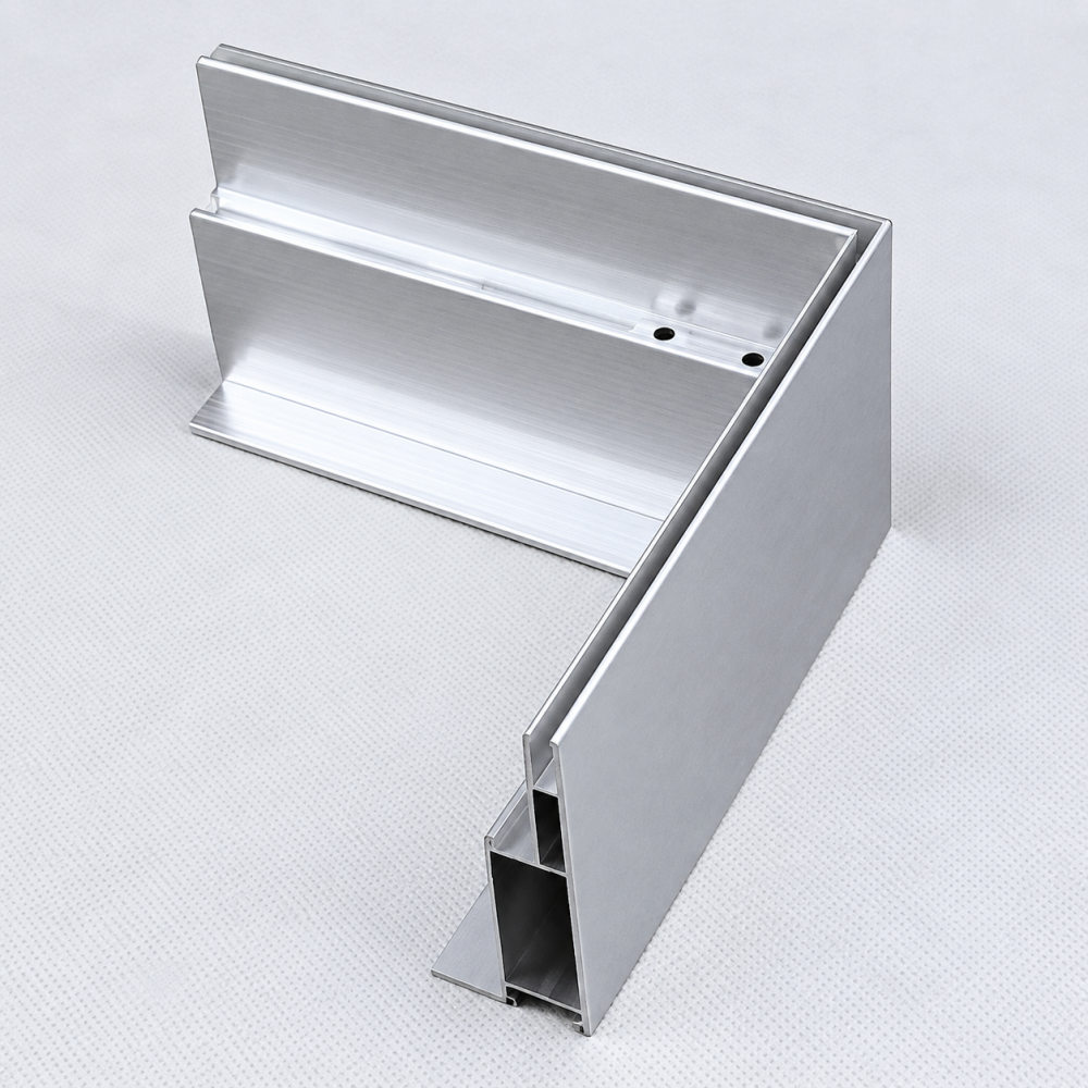 Cận cảnh mặt cắt thanh nhôm nhét cạnh 6 cm