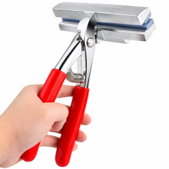 Kìm căng bạt BEDO hàm kẹp rộng tay cầm đỏ có lò xo
