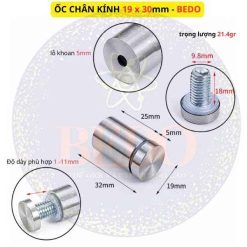 Ốc chân kính