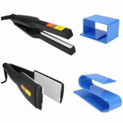 Kẹp nhiệt bản hẹp và bản rộng cùng hai mẫu mica xanh tạo hình