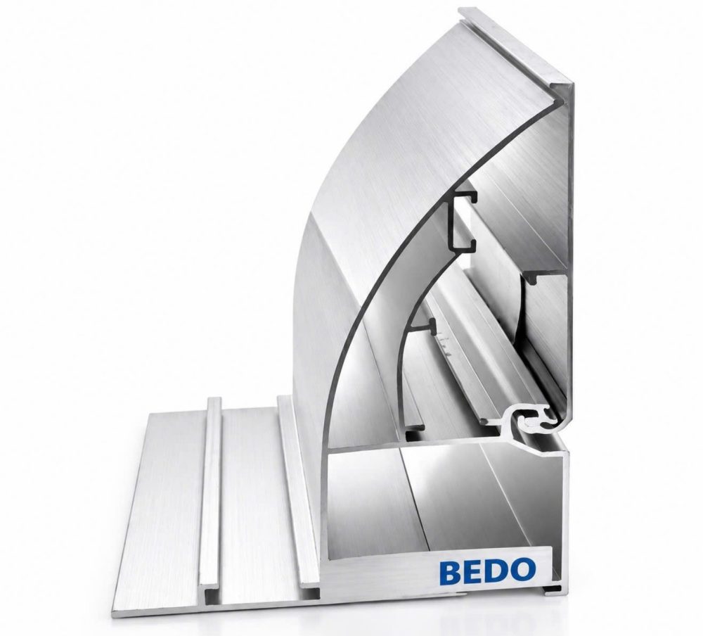 Nhôm nắp bật 12 cm làm hộp đèn không viền BEDO
