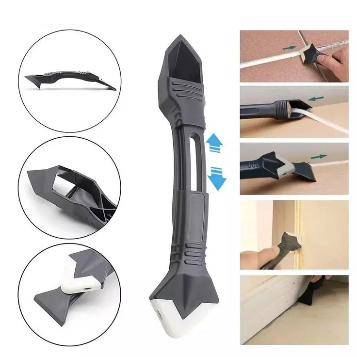 Các cách sử dụng dụng cụ làm sạch và miết keo silicone