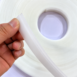 Chân nhựa hắt sáng thay mica cháo BEDO dạng cuộn, bản rộng 20 mm