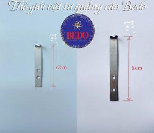 Ke chữ L 4cm bắt chữ nổi cách tường