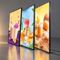 Bộ tranh điện quảng cáo đồ uống dạng dọc