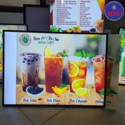Tranh điện quảng cáo đồ uống Bảo Việt thực tế