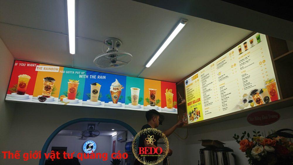 Hộp đèn led menu, khung tranh điện làm menu để bàn, treo tường Tranh-dien-lam-menu-BEDO