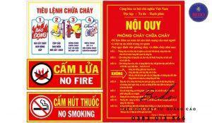 biển báo phòng cháy chữa cháy