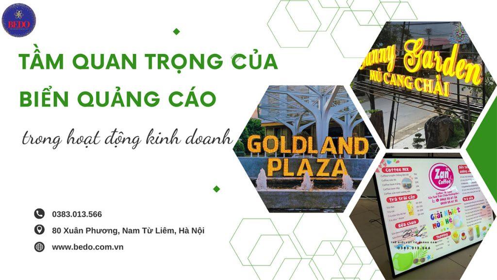 biển quảng cáo