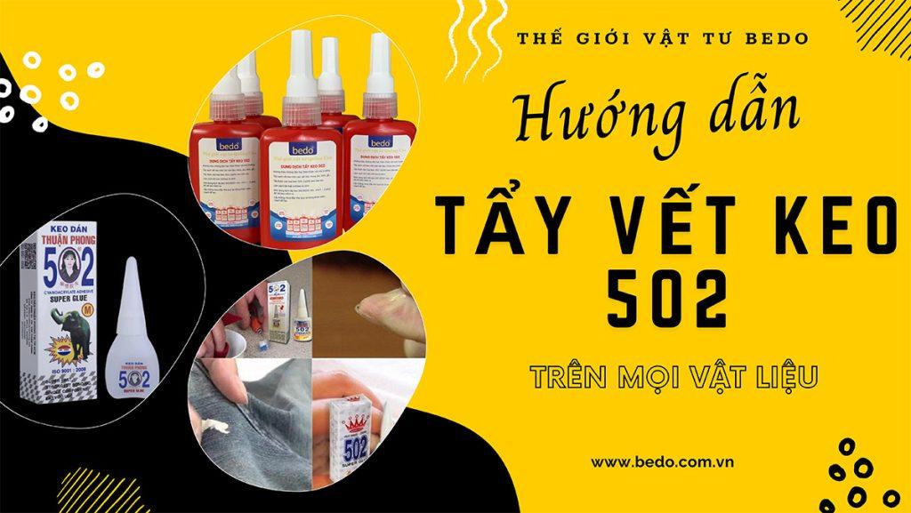 tẩy keo 502