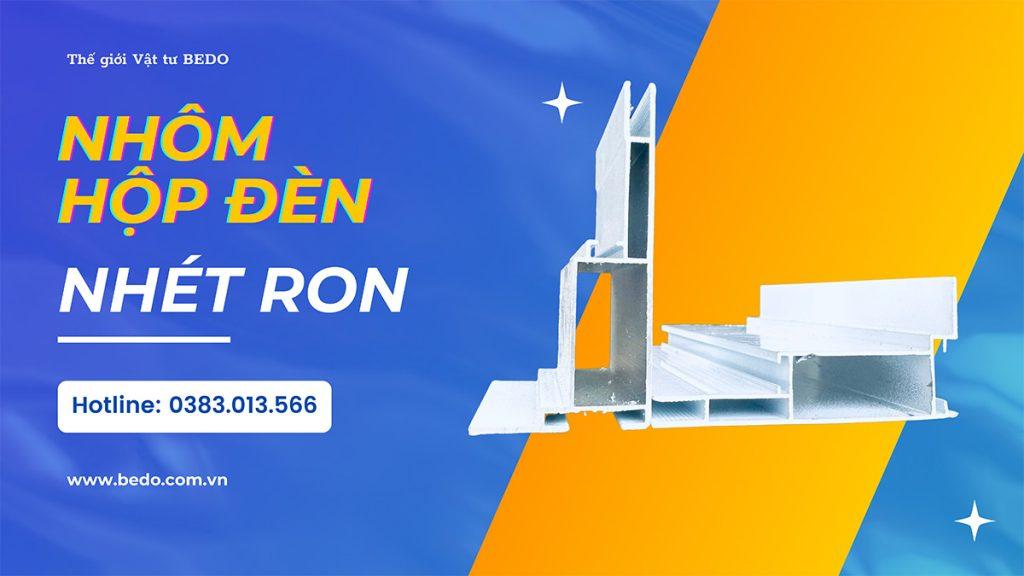 nhôm hộp đèn nhét ron