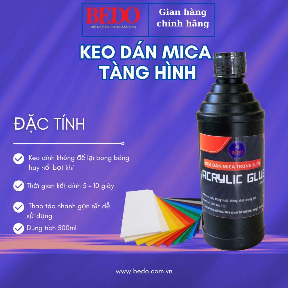 keo dán đa năng- keo dán tàng hình, dán mặt, dán cạnh mica ...