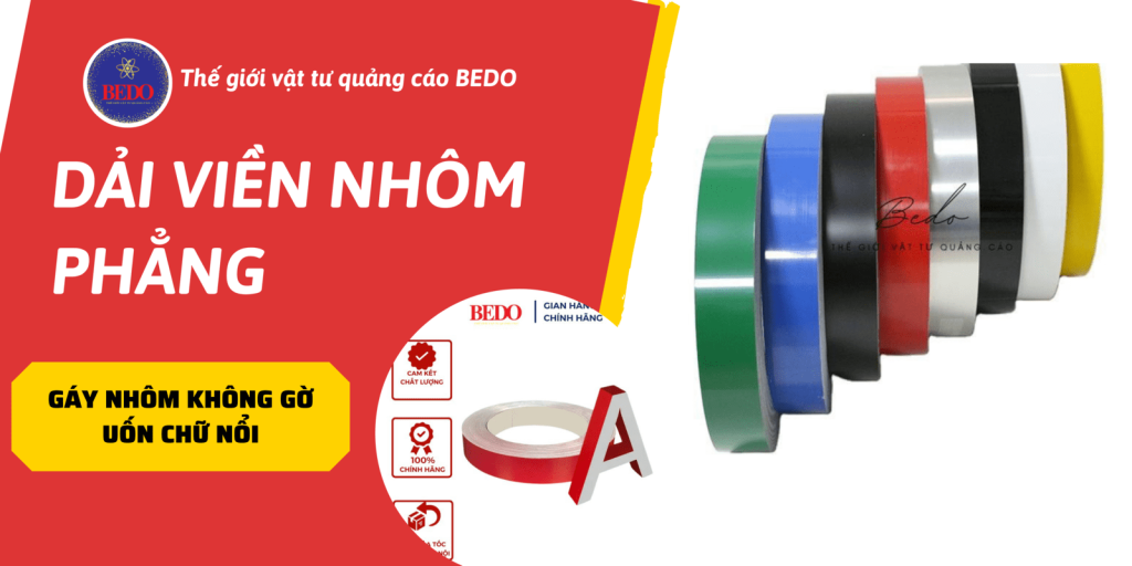 Bề mặt nhôm không gờ dễ dàng vệ sinh và bảo trì