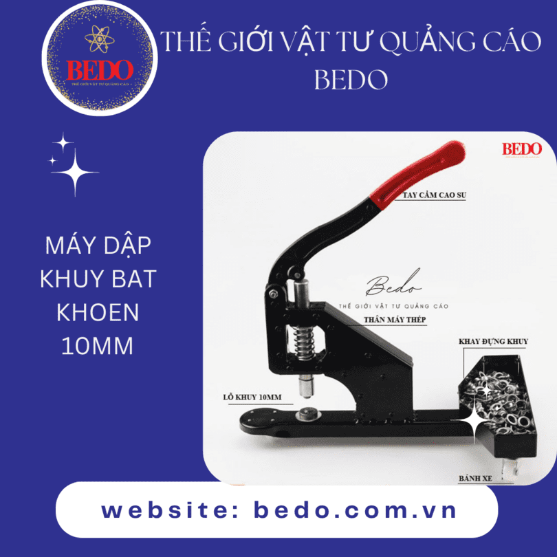 máy đóng khoen bạt bedo
