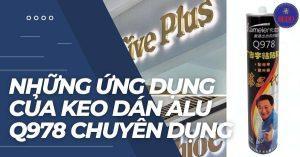 Ứng dụng của keo dán Alu trong ngành quảng cáo