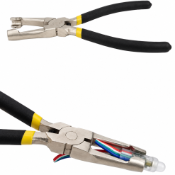 Kìm kẹp LED BEDO thân kim loại, tay cầm đen và đầu kẹp LED đúc