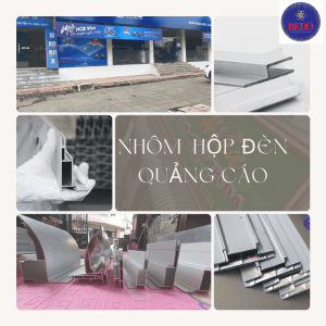 Nhôm hộp đèn làm hộp đèn quảng cáo: công cụ hiệu quả tạo dựng hình ảnh và quảng bá thương hiệu