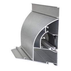 Nhôm nắp bật 12 cm có mí BEDO cho hộp đèn không viền
