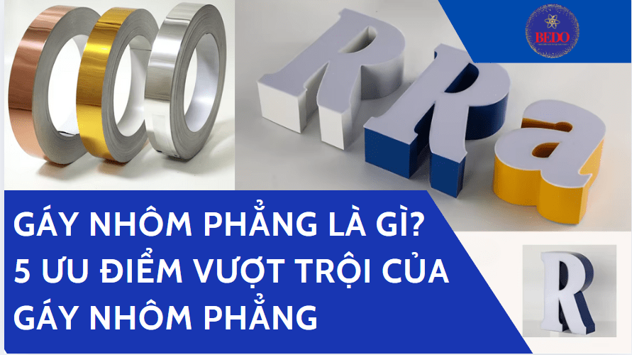 Gáy nhôm phẳng