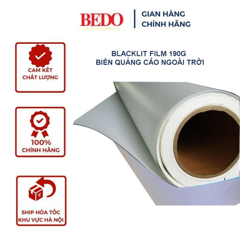 Blacklit film 190g biển quảng cáo ngoài trời - BEDO - BEDO - Vật tư ...