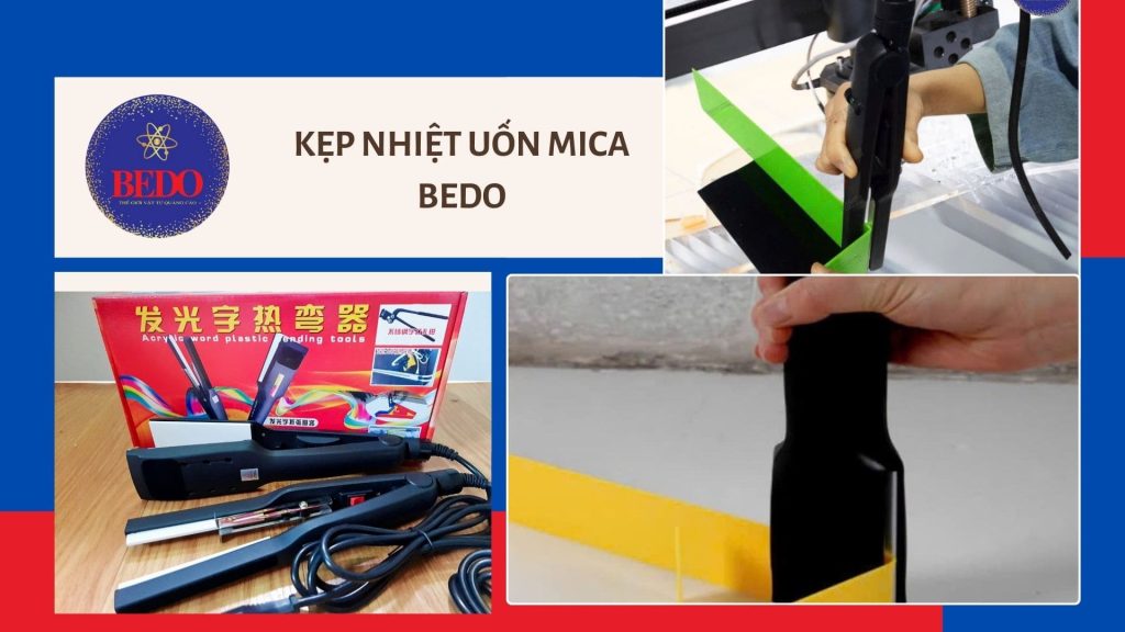 Kẹp Nhiệt Uốn Mica BEDO