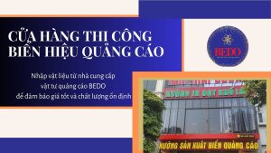 Muốn mở cửa hàng làm biển hiệu quảng cáo cần những thông tin và vật liệu gì