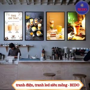 hộp đèn quảng cáo treo tường,