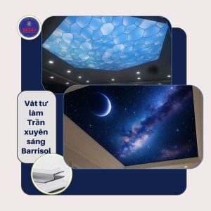Vì sao nhôm chữ H là vật tư bắt buộc khi làm trần xuyên sáng Barrisol