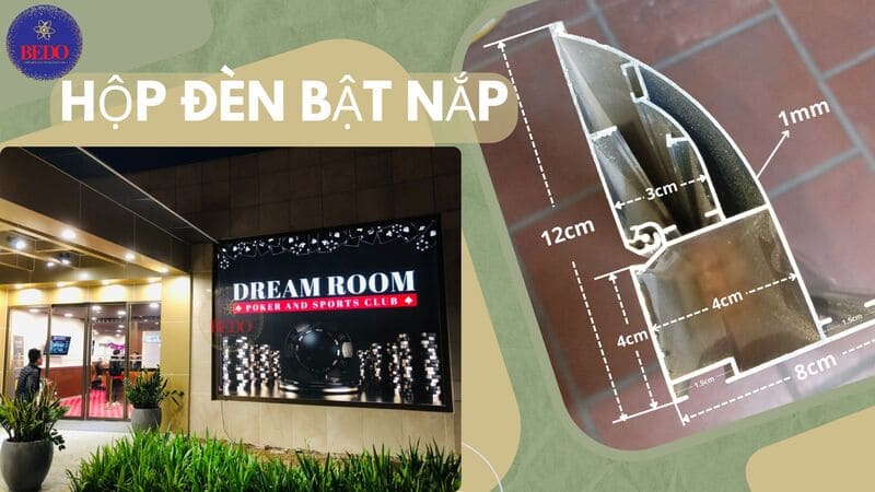 Hộp Đèn Bật Nắp