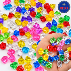 Hạt nhựa xuyên sáng BEDO phối nhiều màu cho chữ nổi và decor