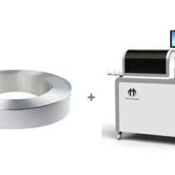 Chân nhôm uốn chữ nổi có gờ màu bạc xước BEDO – ảnh 4