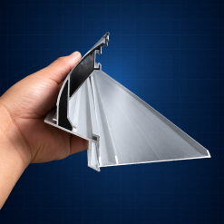 Chi tiết thanh nhôm nắp sập bản 10cm BEDO